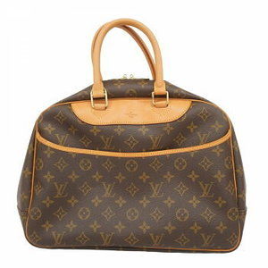 Louis Vuitton Monogram Deauville Handbag Brown